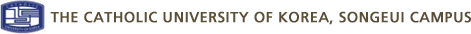 THE CATHOLIC UNIVERSITY OF KOREA, SONGEUI CAMPUS