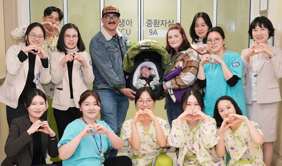설 명절 앞두고, 이른둥이 미국 아기 '스텟슨(Stetson) ' 집으로